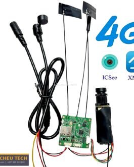 Module Caméra Espion 4G SIM 1080P — À Intégrer — ICSee / XMEye — Audio Bidirectionnel